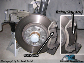 brake pads removal tn
